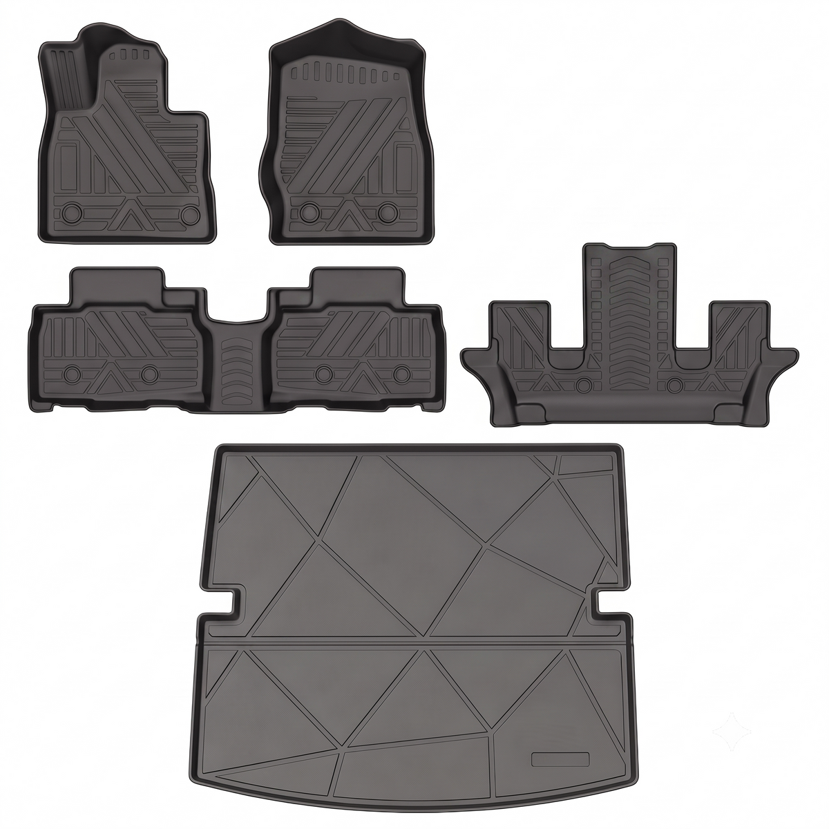 Ford Explorer 2020-2026 Custom-Fit All-Weather Car Mats