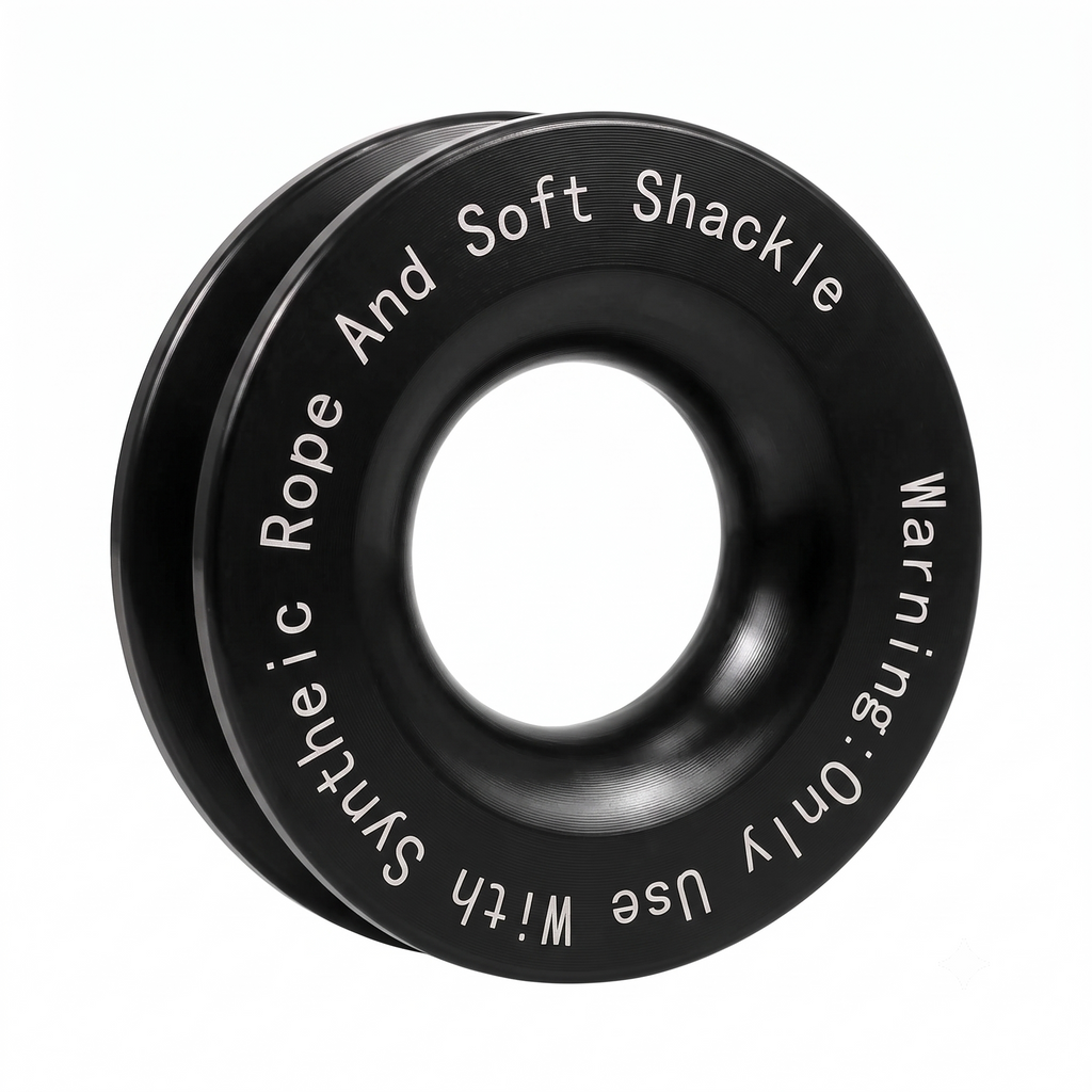 PRIVON Soft Shackle & Recovery Ring Kit – 48,000 LBS Breaking Strength