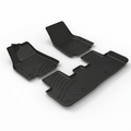 Tesla Model Y floor mats installed
